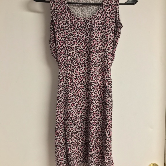 CULUWATU BRAND BABY PINK CHEETAH PRINT DRESS - Picture 6 of 7